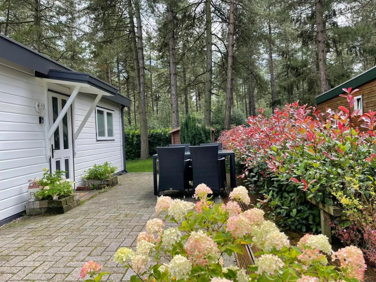 Luxe vakantiehuis in het bos Overbroek Buitenkant foto